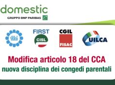 Findomestic Banca, modifica articolo 18 del Cca: nuova disciplina dei congedi parentali