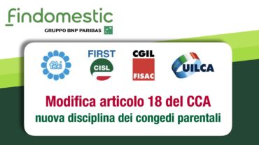 Findomestic Banca, modifica articolo 18 del Cca: nuova disciplina dei congedi parentali