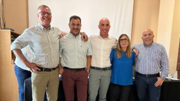 First Cisl Banco di Sardegna, Efisio Paulis nuovo segretario responsabile. Con lui Manca, Pisu, Porcu e Staffa