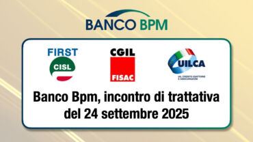 Banco Bpm, incontro di trattativa del 24 settembre 2025
