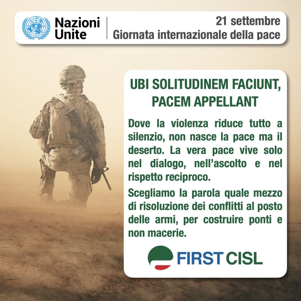 Giornata internazionale della pace 2025