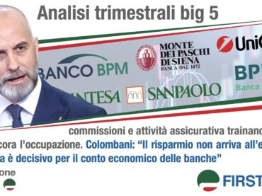 Banche, commissioni e attività assicurativa trainano gli utili. Cala ancora l’occupazione