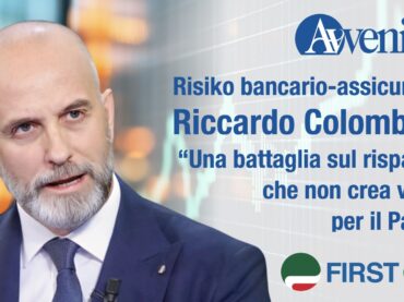 Risiko bancario-assicurativo, Colombani su Avvenire: una battaglia sul risparmio che non crea valore per il Paese