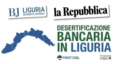 Desertificazione bancaria in Liguria, senza sportelli quasi il 60 per cento della popolazione
