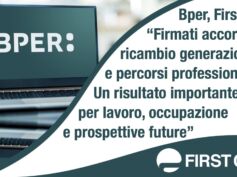 Bper, First Cisl: firmati accordi su ricambio generazionale e percorsi professionali. Un risultato importante per lavoro, occupazione e prospettive future
