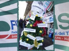 Consap, continua il presidio delle lavoratrici e dei lavoratori davanti al Mef