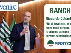Colombani su Avvenire: no al terzo polo, le fusioni fanno male al Paese. Al sistema bancario servono campioni europei