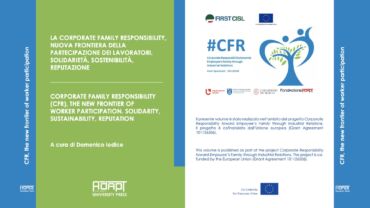 Responsabilità familiare d’impresa: pubblicato il volume conclusivo del progetto europeo #Cfr