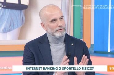 Desertificazione bancaria, Colombani a Unomattina: le banche chiudono gli sportelli per tagliare i costi