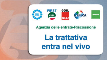 Agenzia delle entrate-Riscossione, la trattativa entra nel vivo