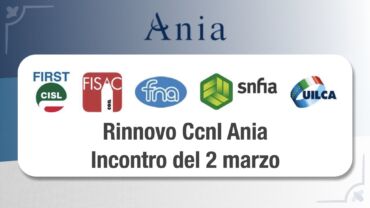 Assicurativi. Rinnovo Ccnl Ania, incontro del 2 marzo