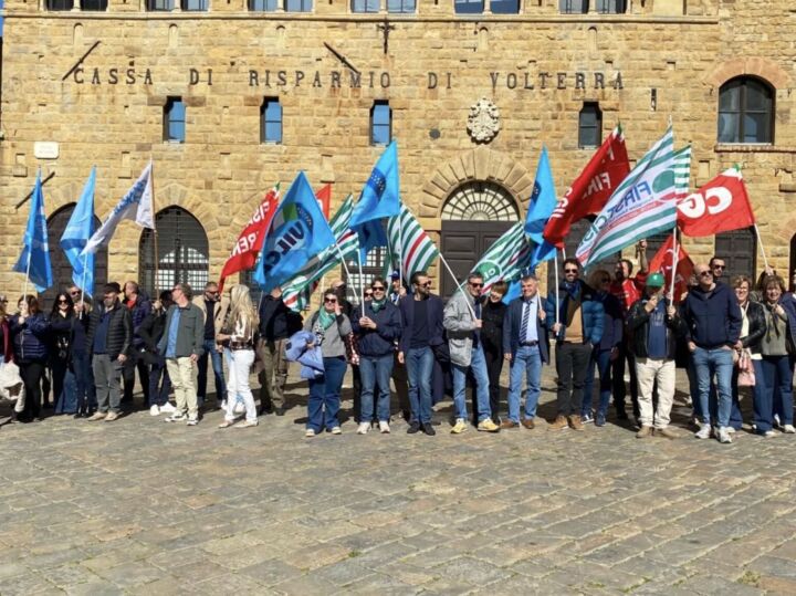 CR Volterra, altissima adesione allo sciopero dei lavoratori per il rinnovo del contratto integrativo