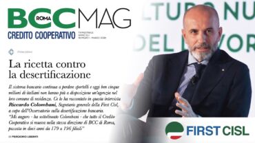 Colombani su Bcc Mag: credito cooperativo argine alla desertificazione bancaria
