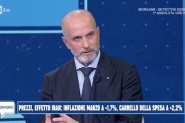 Colombani a Il Confronto su Rai 2: dalla guerra rischi per inflazione e debito pubblico