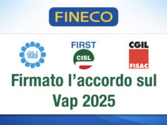 Fineco Bank, firmato l’accordo sul Vap 2025