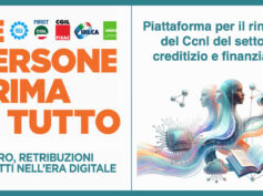 Ccnl Abi: lavoratrici e lavoratori approvano la piattaforma per il rinnovo del contratto nazionale dei bancari