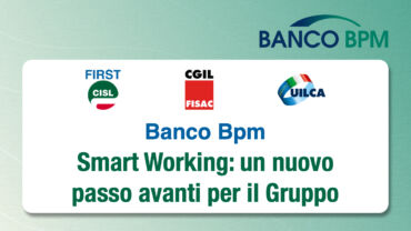 Bpm, firmato l’accordo sullo smart working. I sindacati: un nuovo passo avanti per il Gruppo