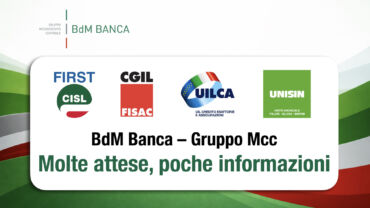 Bdm Banca, i sindacati: molte attese, poche informazioni