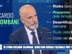 Risiko banche, risparmio famiglie e aumento tassi: Colombani su Rai 2