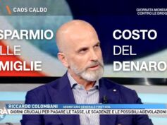 Risparmio delle famiglie e costo del denaro, Riccardo Colombani su Rai 3