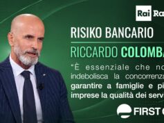 Risiko bancario, Colombani su Rai Radio 1: è essenziale che non si indebolisca la concorrenza per garantire a famiglie e piccole imprese la qualità dei servizi