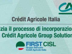 Crédit Agricole Italia, inizia il processo di incorporazionedi Crédit Agricole Group Solutions
