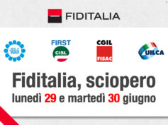 Fiditalia, sciopero il 29 e 30 giugno