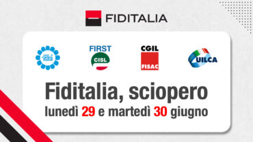 Fiditalia, sciopero il 29 e 30 giugno