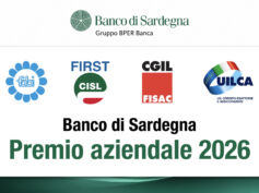 Banco di Sardegna, raggiunta l’intesa sul premio aziendale 2026