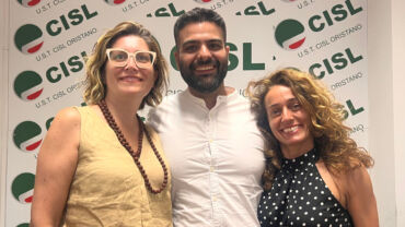 First Cisl Oristano, Marco Turnu nuovo Segretario generale. Con lui Valentina Orrù e Ilaria Ponti