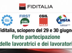 Fiditalia, sciopero del 29 e 30 giugno: forte partecipazione di lavoratrici e lavoratori