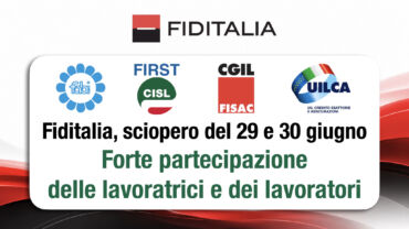 Fiditalia, sciopero del 29 e 30 giugno: forte partecipazione di lavoratrici e lavoratori