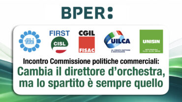 Gruppo Bper, incontro commissione politiche commerciali. I sindacati: cambia il direttore d’orchestra, ma lo spartito è sempre quello