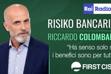 Risiko e desertificazione bancaria, l’intervista di Colombani a L’Italia in diretta
