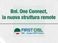 Bnl, First Cisl: One Connect, la nuova struttura remote