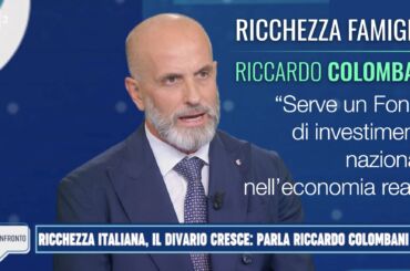 Colombani a Il Confronto: ricchezza famiglie, serve un Fondo di investimento nazionale nell’economia reale