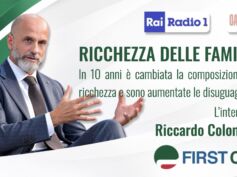 Ricchezza delle famiglie, l’intervista di Colombani a Cantiere Italia