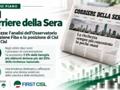 Ricchezza, sul Corriere della Sera l’analisi dell’Osservatorio Fondazione Fiba e la posizione di Cisl e First Cisl