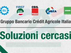 Crédit Agricole Italia, i sindacati: cercare soluzioni per risolvere le criticità