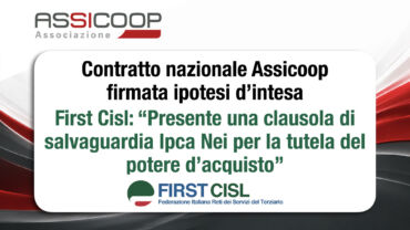 Contratto nazionale Assicoop, firmata l’ipotesi d’intesa