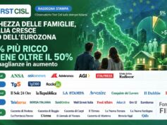 La ricchezza delle famiglie italiane cresce meno dell’Eurozona. La stampa rilancia l’analisi del nuovo osservatorio First Cisl